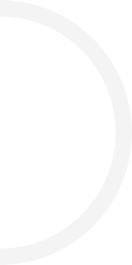 Half Circle in Black and White