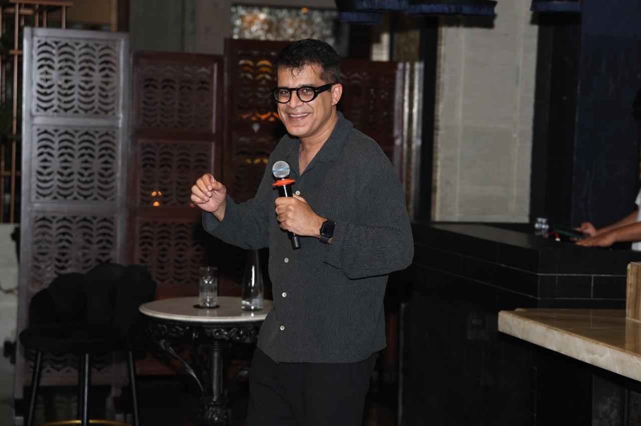 Anshu Mor performing at a corporate event in Mumbai Anshu Mor performing at a corporate event in Mumbai