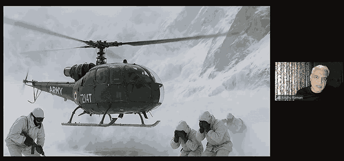 Capt.Raghu Raman as a guest speaker for a virtual event Capt.Raghu Raman as a guest speaker for a virtual event