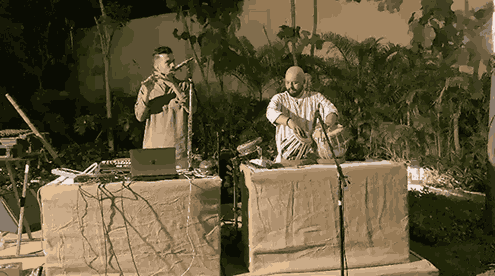 Clive & Rahul performing at a corporate event in Ahmedabad Clive & Rahul performing at a corporate event in Ahmedabad