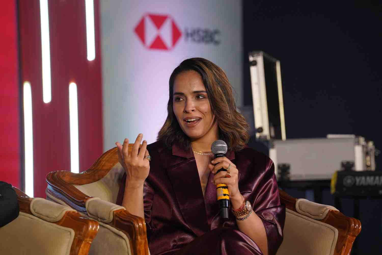 Saina Nehwal as a guest speaker at a corporate event in Indore Saina Nehwal as a guest speaker at a corporate event in Indore
