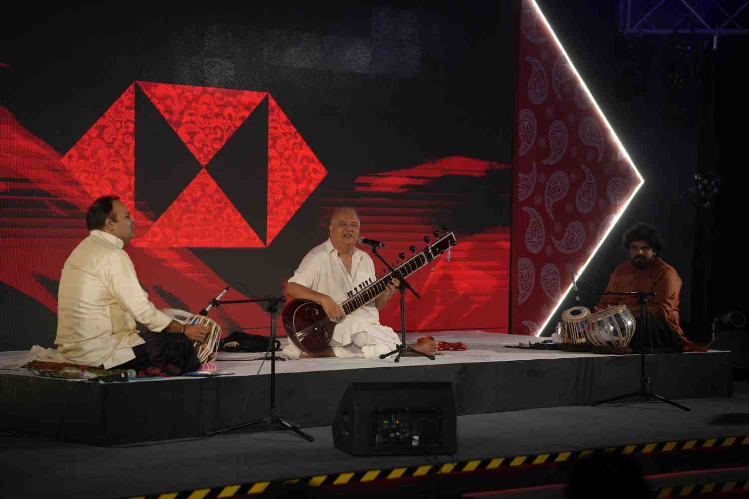Sujaat Khan performing at a corporate event in Lucknow Sujaat Khan performing at a corporate event in Lucknow