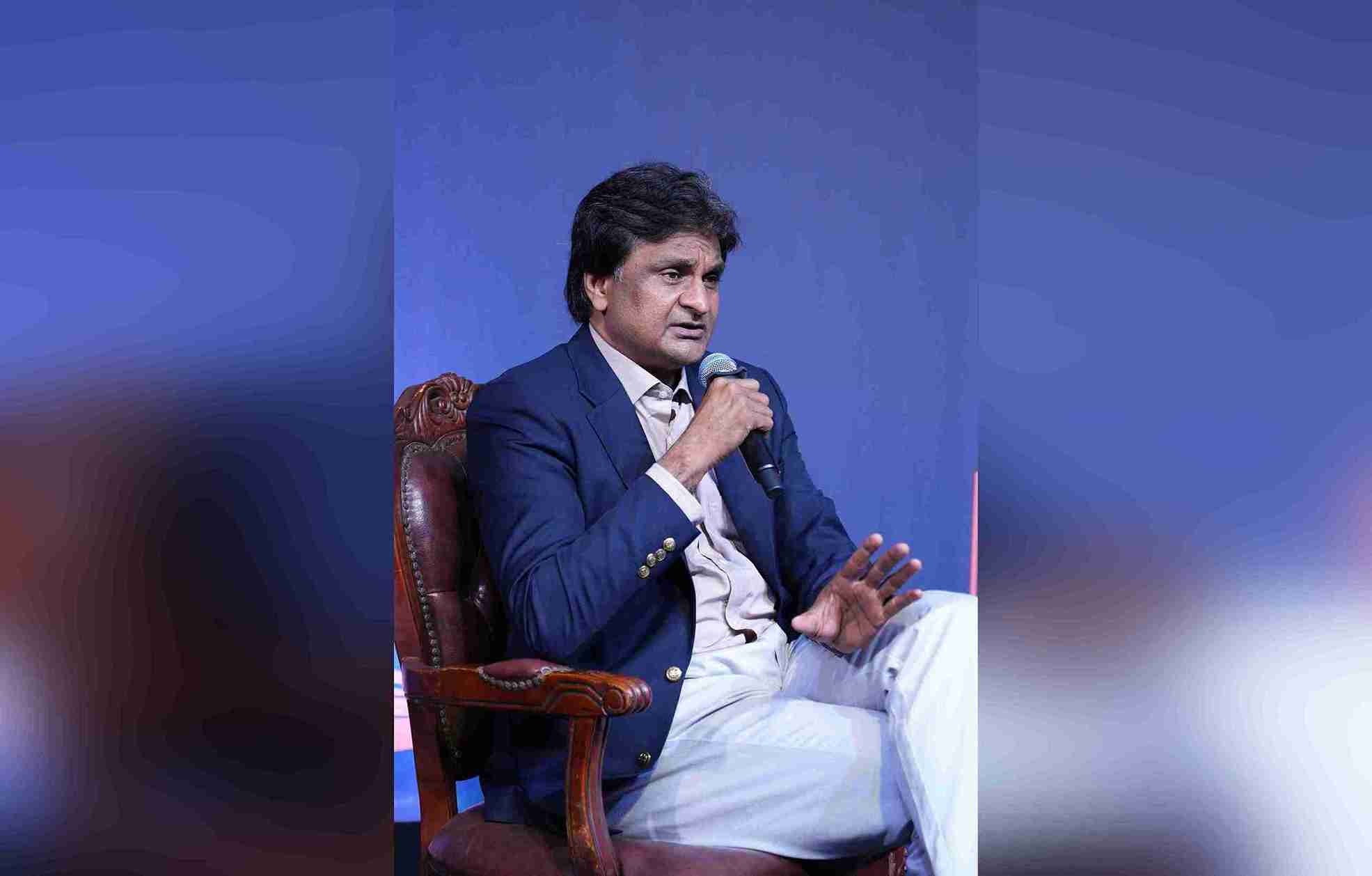 Javagal Srinath as a guest speaker at a corporate event in Bangalore Javagal Srinath as a guest speaker at a corporate event in Bangalore