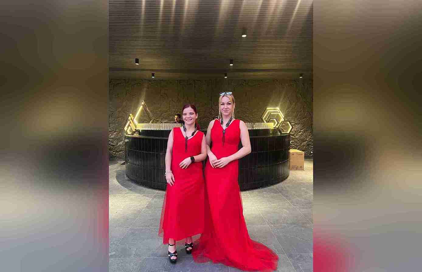 Saxophonist Duo performing at a corporate event in Delhi Saxophonist Duo performing at a corporate event in Delhi