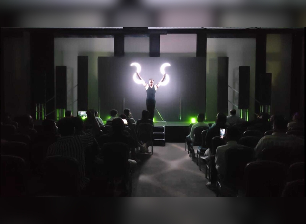 LED act at an event for Asian Paints in Sydney LED act at an event for Asian Paints in Sydney